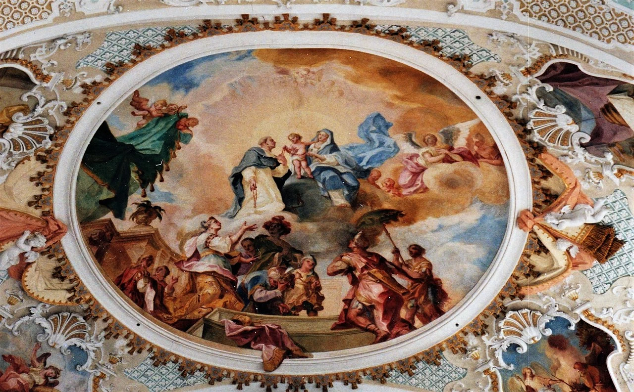 Affreschi della chiesa del monastero di Sießen